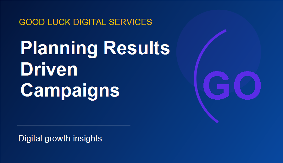 How to Plan a Results-Driven Digital Campaign